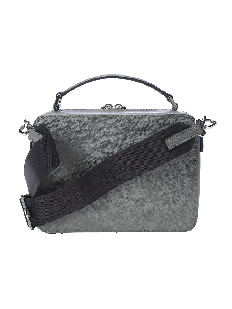 PRADA (プラダ) 2WAY ブリック サフィアーノレザー ショルダーバッグ
