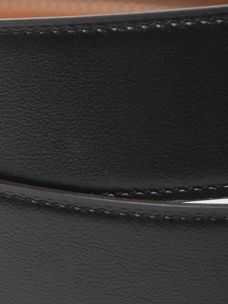 HERMES (エルメス) リバーシブル レザー ピンバックルベルト