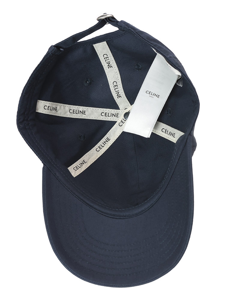 CELINE (セリーヌ) コットン ワンポイント キャップ CELAA01C969P