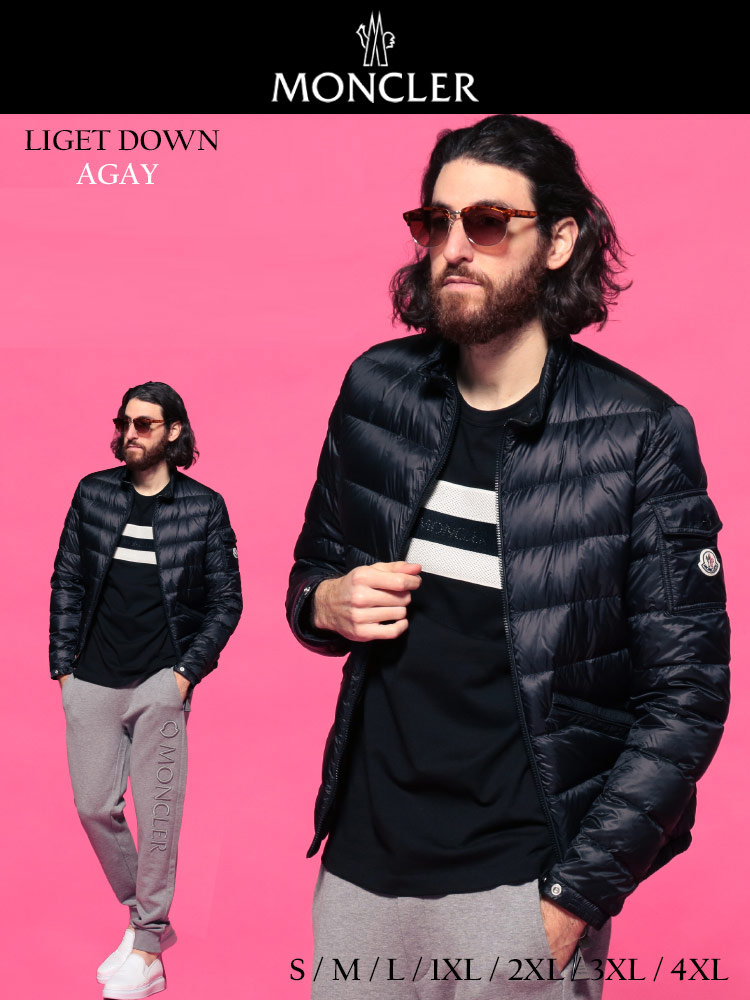 モンクレール メンズ ライトダウン MONCLER ナイロン ブランド