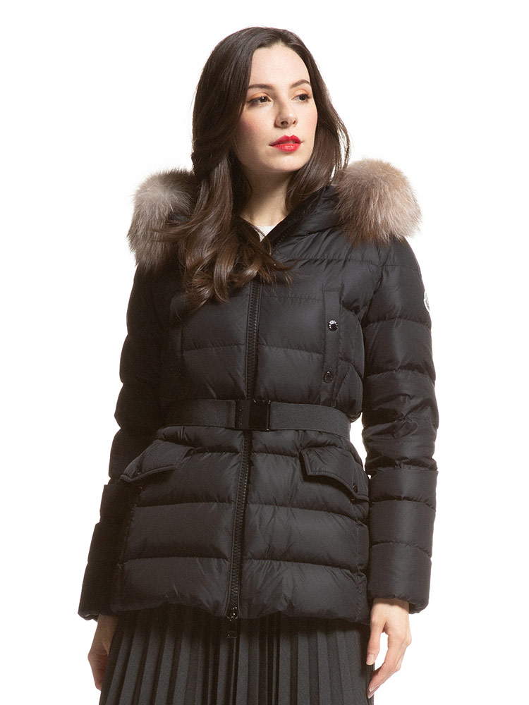 MONCLER モンクレール ファー フード フルジップ ダウンジャケット