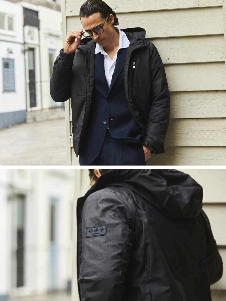 TATRAS (タトラス) フード フルジップ ダウンジャケット ALDAFAR