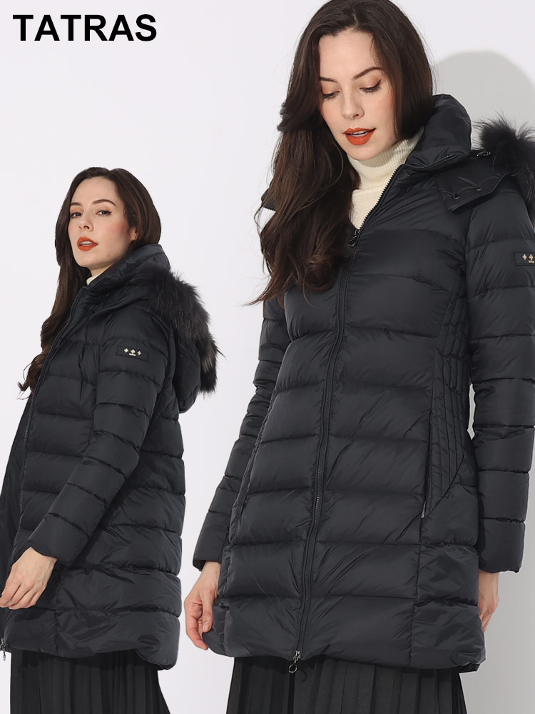 TATRAS (タトラス) ファーフード フルジップ ダウンコート SARMA