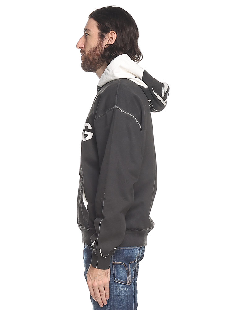 DOLCE&GABBANA (ドルチェ ＆ ガッバーナ) ロゴプリント フルジップ