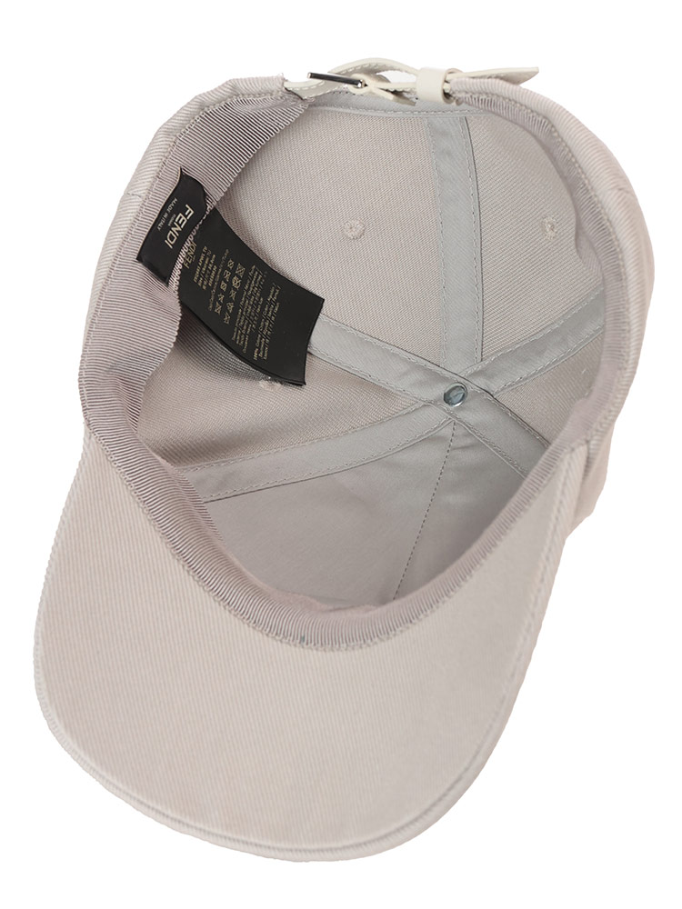FENDI (フェンディ) コットン メタルFF キャップ FDFXQ885APWL メンズ