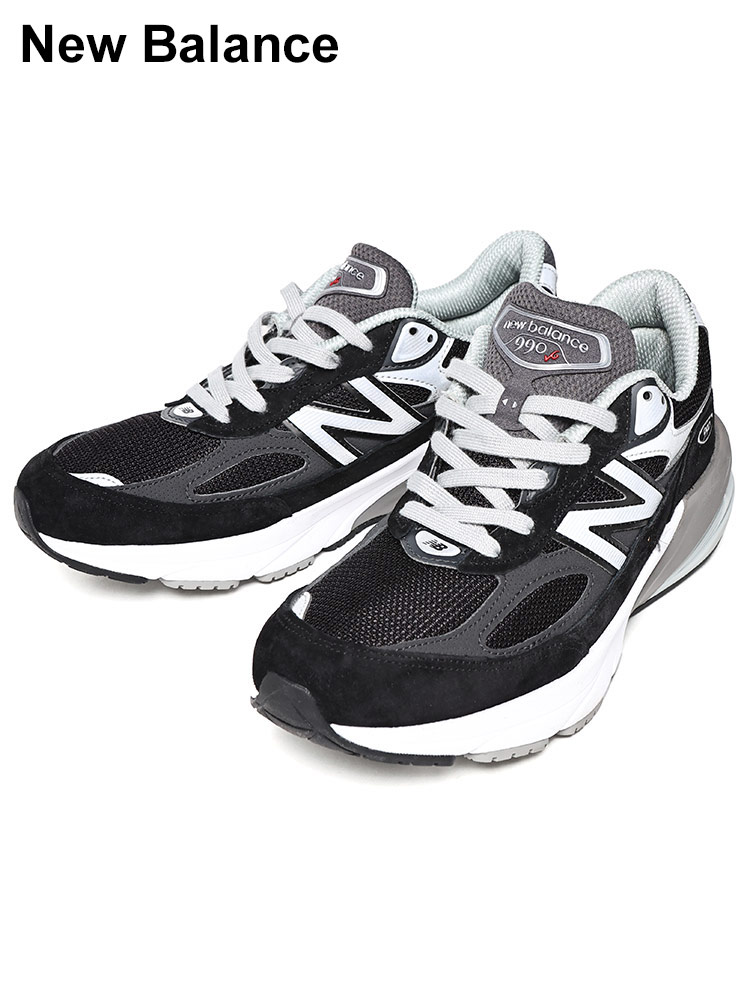 New Balance (ニューバランス) Made in USA 990 v6 BK6 ローカット