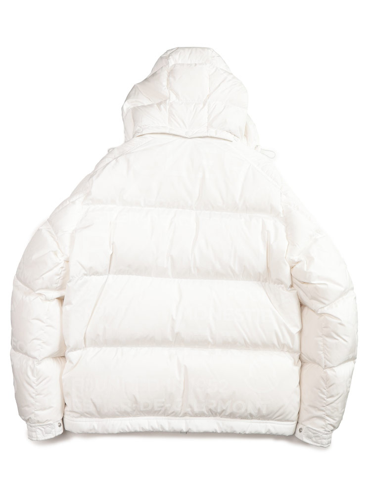 MONCLER (モンクレール) 着脱フード付き ボア襟 ダブルジップ ダウン