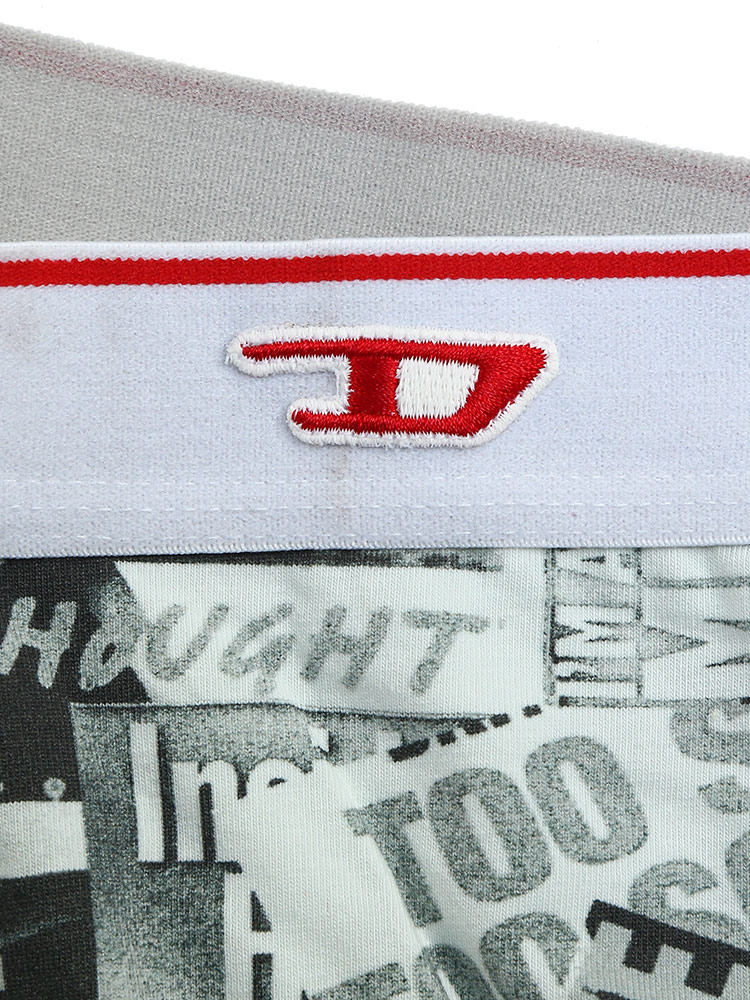 DIESEL (ディーゼル) 総柄 前閉じ ボクサーパンツ Umbx-Damien メンズ