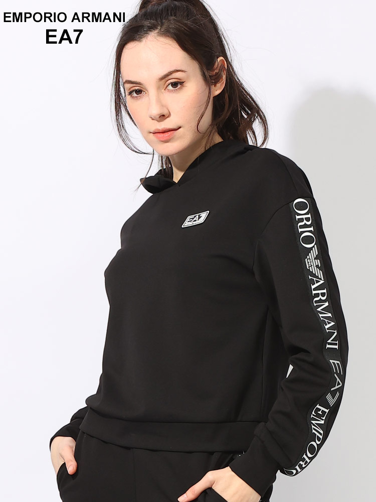 EMPORIO ARMANI EA7 (エンポリオ アルマーニ) 袖ロゴ プルオーバー