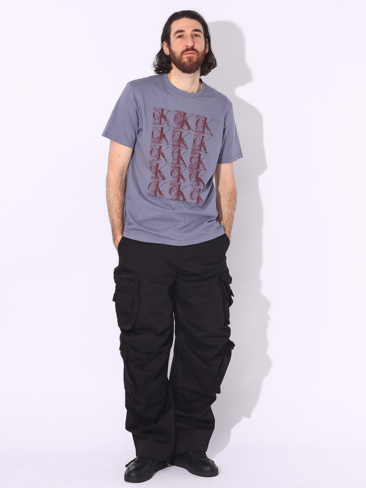 DIESEL (ディーゼル) ルーズフィット ストレッチ コットンサテン