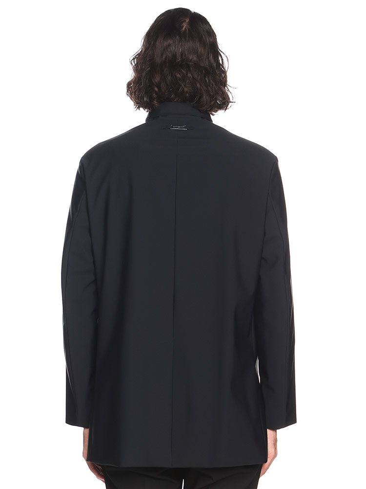 EMPORIO ARMANI (エンポリオアルマーニ) フルジップ＆ボタン スタンド