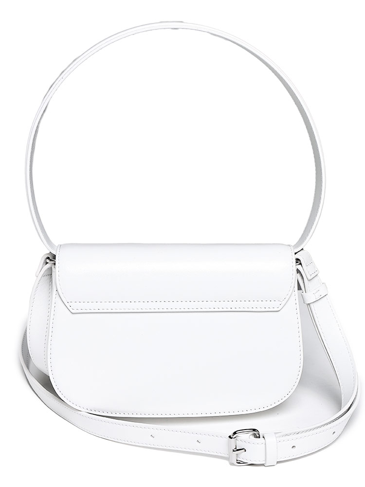 DIESEL (ディーゼル) レザー Dロゴ 2WAY ハンドバッグ 1DR M