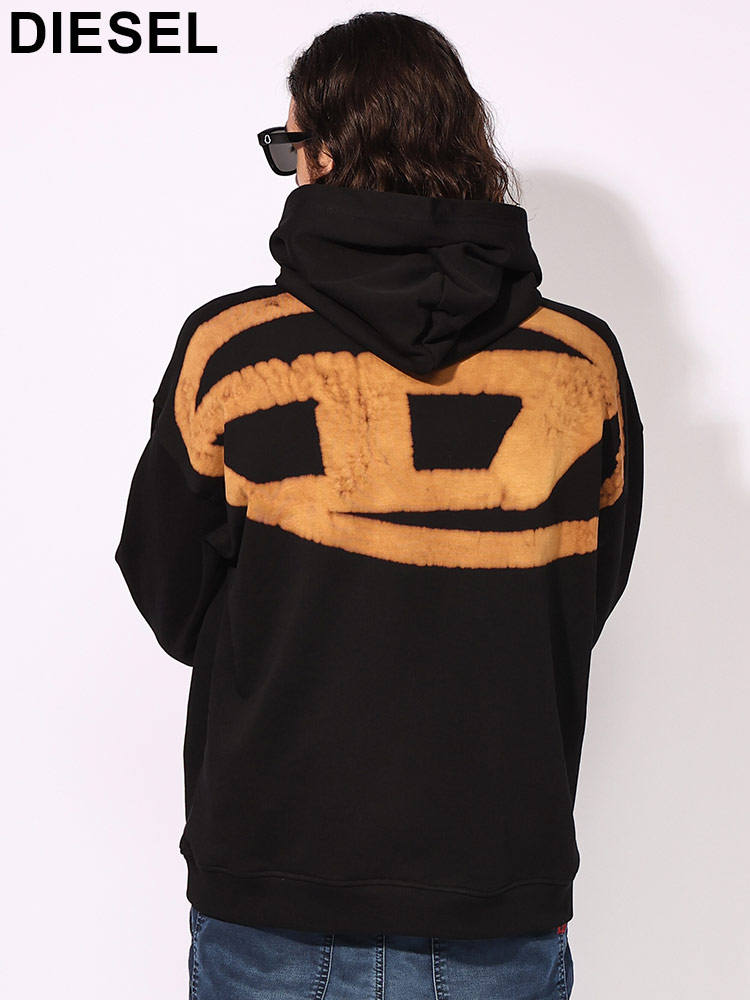 DIESEL (ディーゼル) ブリーチオーバルD バックプリント プルオーバー