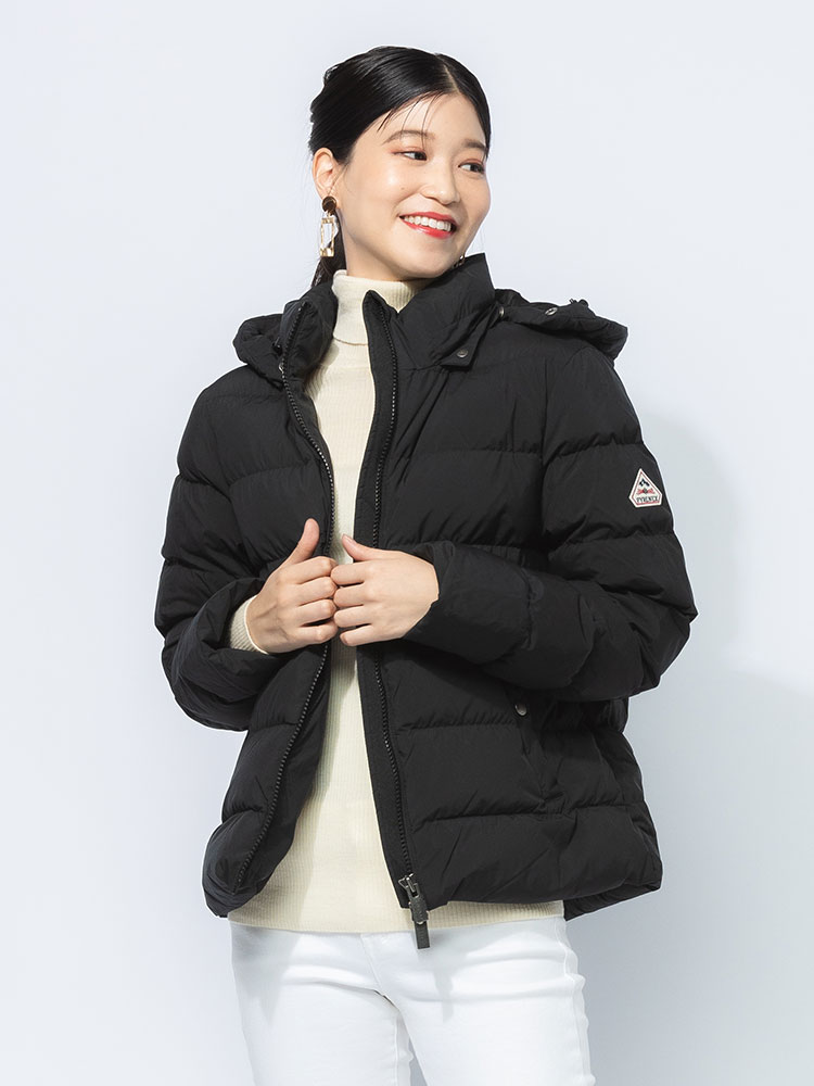 PYRENEX (ピレネックス) フード着脱 フルジップ ダウンジャケット