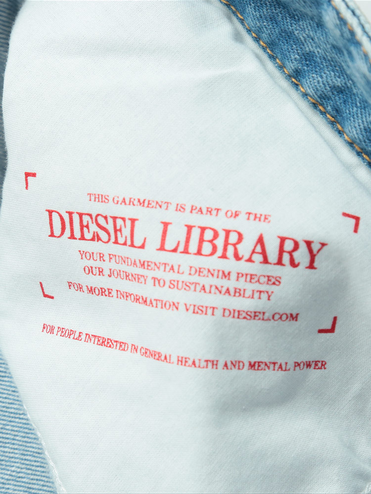 DIESEL (ディーゼル) 5P ボタンフライ ジーンズ D-MACRO DSA1159809I29