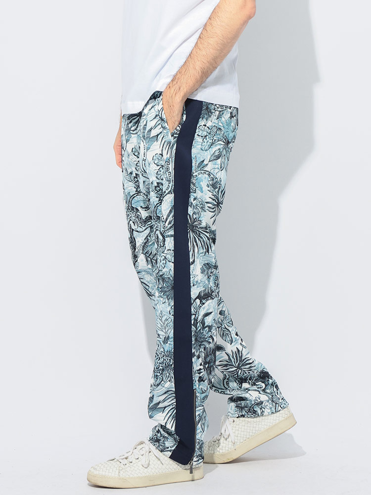 Just cavalli (ジャスト カヴァリ) トロピカル サイドライン パンツ