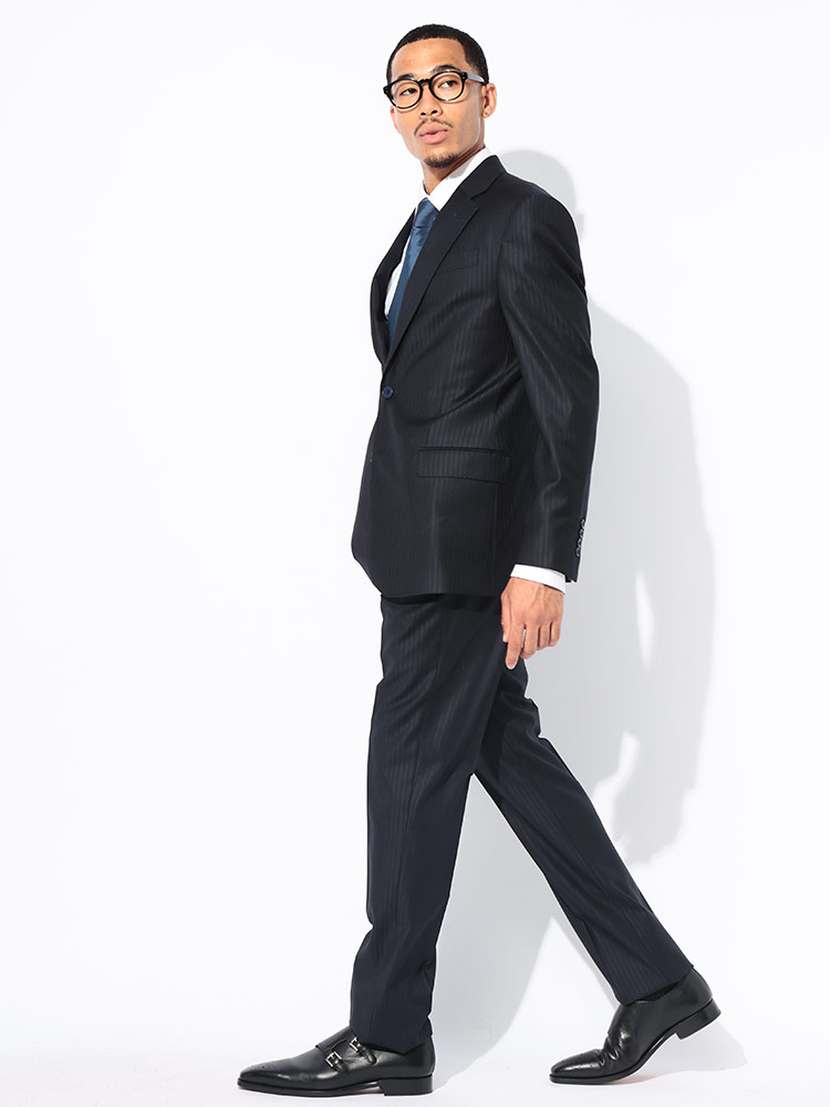 EMPORIO ARMANI (エンポリオアルマーニ) シャドーストライプ シングル