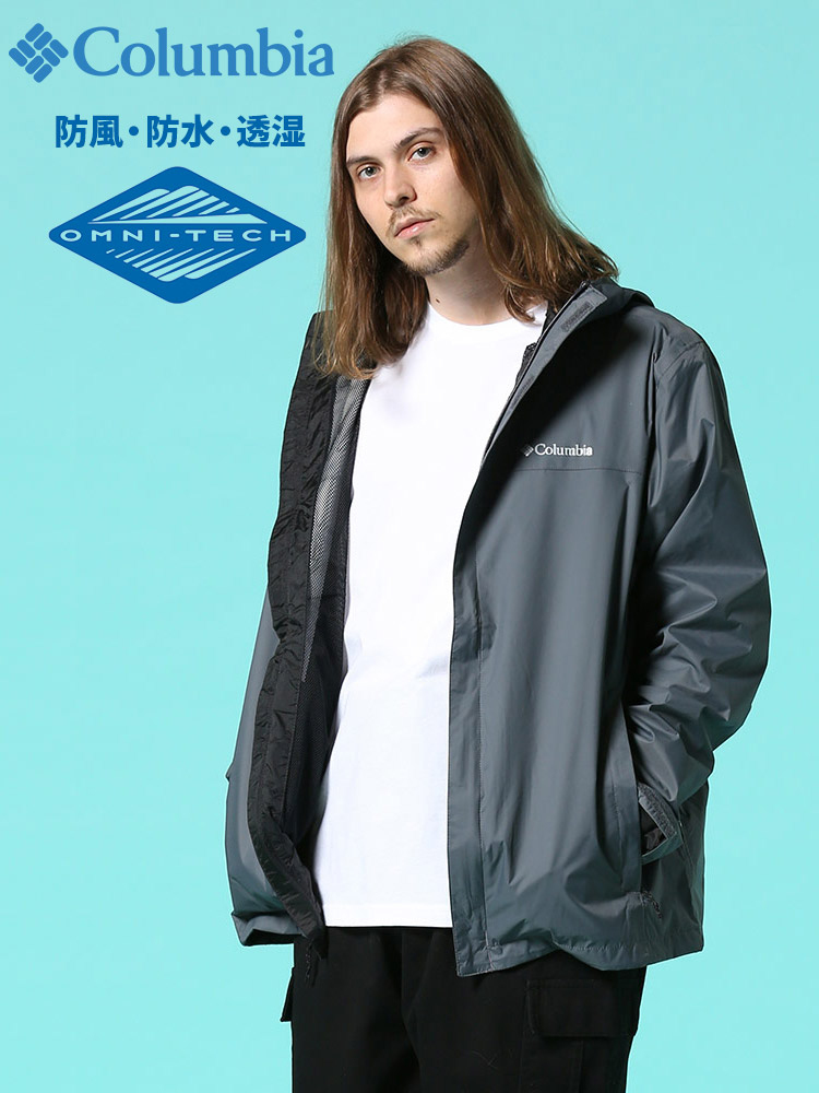 Columbia (コロンビア) フード フルジップ ジャケット Water tightⅡ