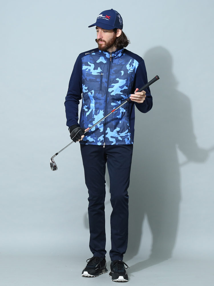 RLX Ralph Lauren (アールエルエックスラルフローレン) ニット切り替え