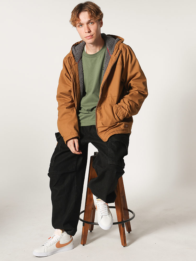 Dickies (ディッキーズ) 裏ボア フルジップ ジャケット DUCK SHERPA