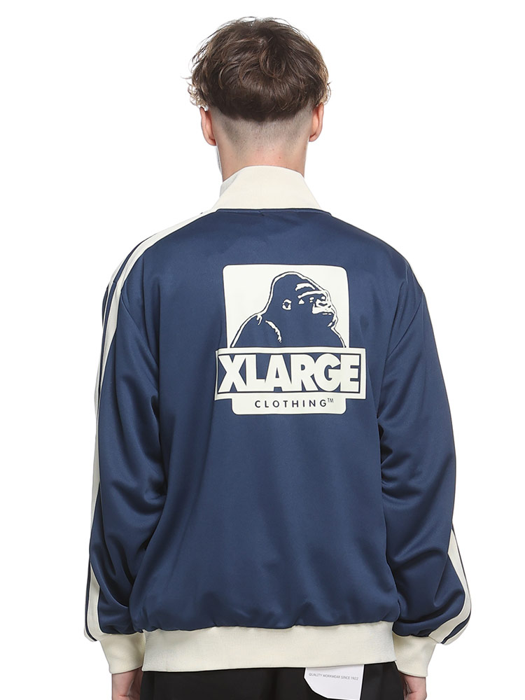 XLARGE (エクストララージ) バックプリント フルジップ トラック