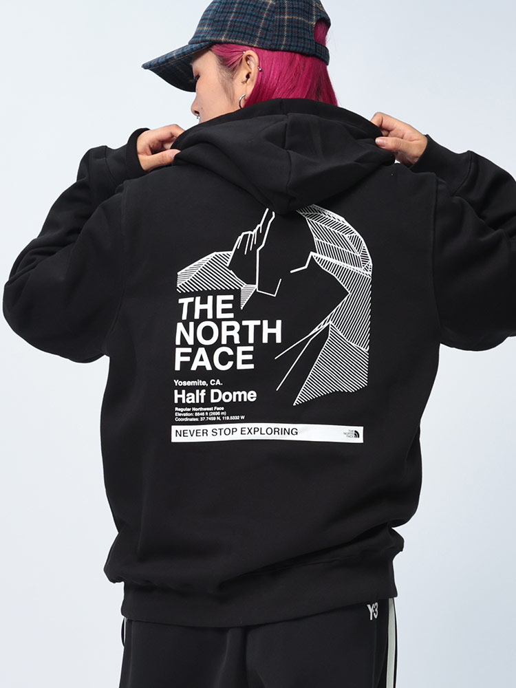 THE NORTH FACE (ザ ノースフェイス) 裏起毛 バックロゴ プルオーバー