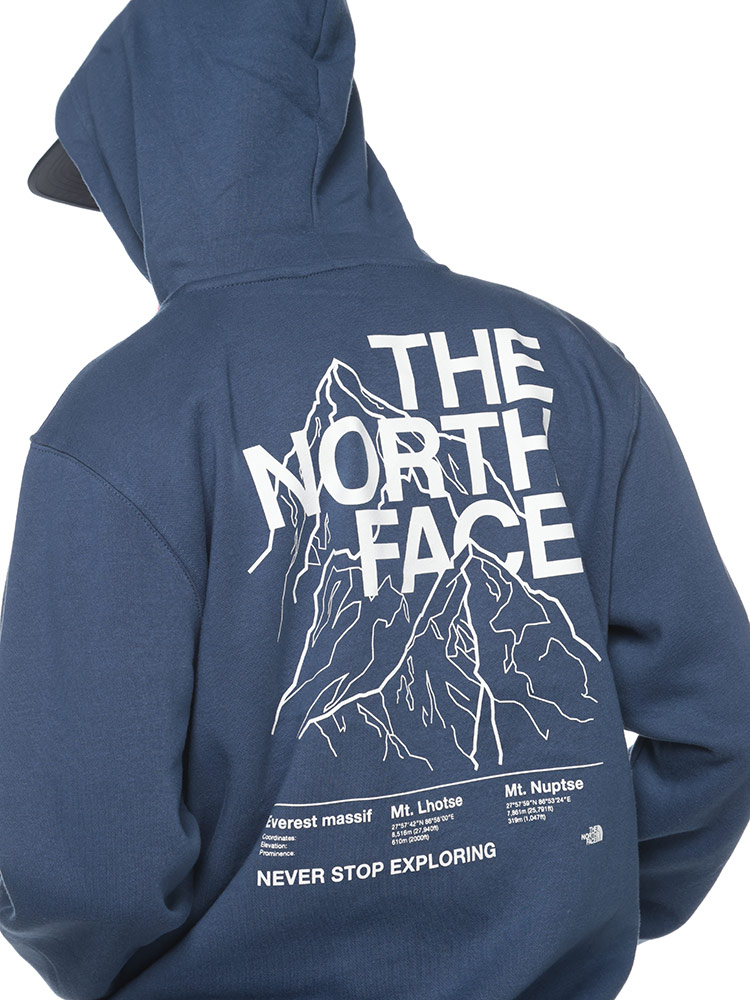 THE NORTH FACE (ザ ノースフェイス) 裏起毛 バックロゴ プルオーバー