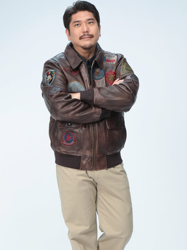 ボンバージャケット 天然皮革 ヴィンテージ アウター ブルゾン 革