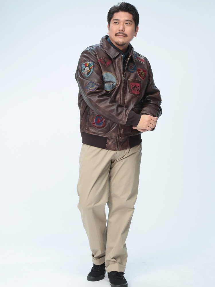 ボンバージャケット 天然皮革 ヴィンテージ アウター ブルゾン 革