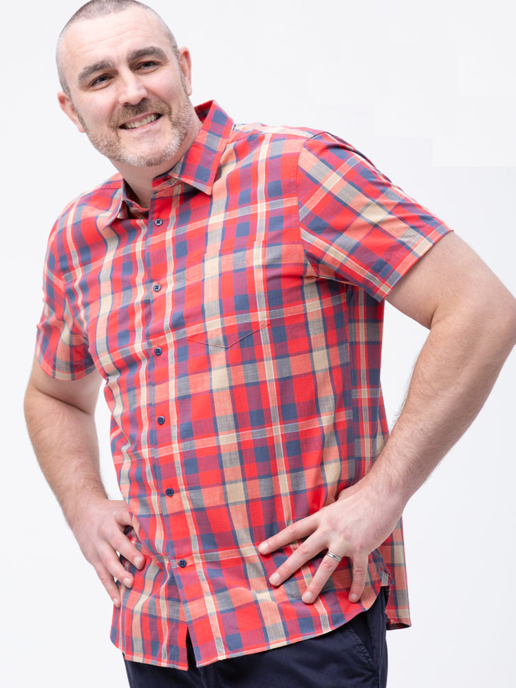 大きいサイズ メンズ THE NORTH FACE (ザ ノースフェイス) チェック柄