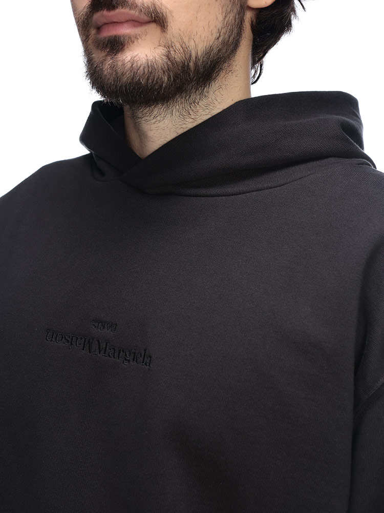 Maison Margiela (メゾン マルジェラ) 反転ロゴ刺繍 スウェット