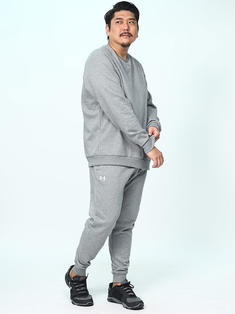 LOOSE 裏起毛 スウェットパンツ RIVAL FLC JOGGER (UNDER ARMOUR