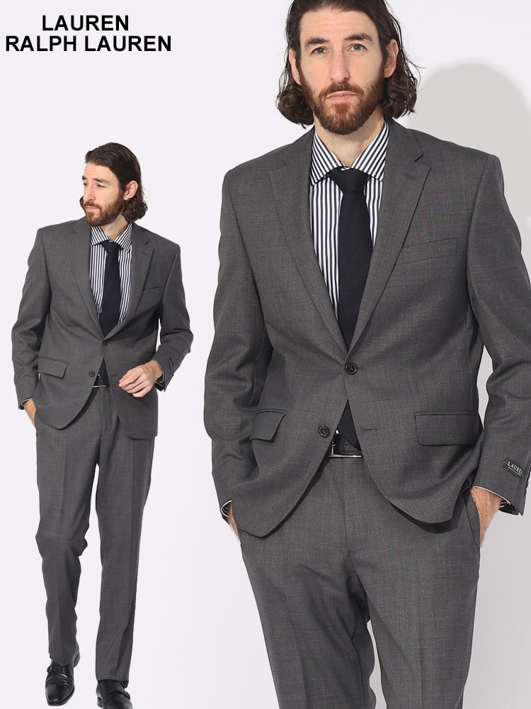 LAUREN RALPH LAUREN (ローレン ラルフローレン) 無地 シングル 2ツ釦