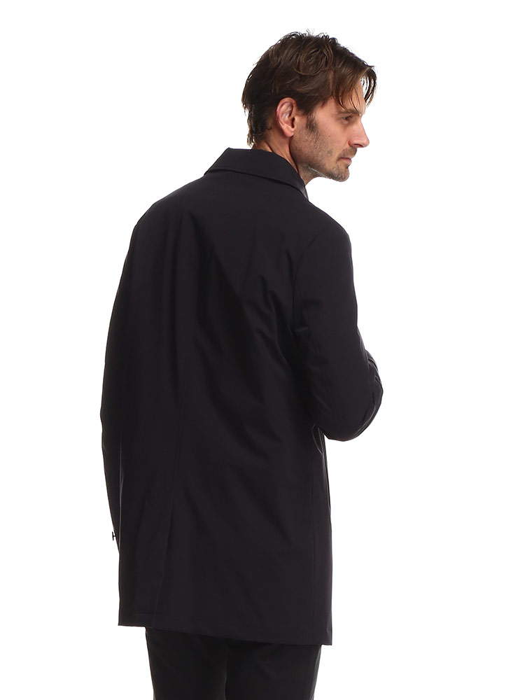 Calvin Klein (カルバンクライン) 無地 中綿 ステンカラー コート