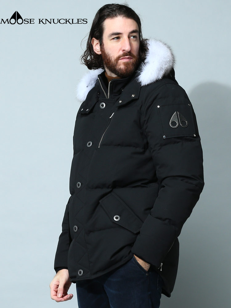 MOOSE KNUCKLES (ムースナックルズ) ファーフード フルジップ ダウン