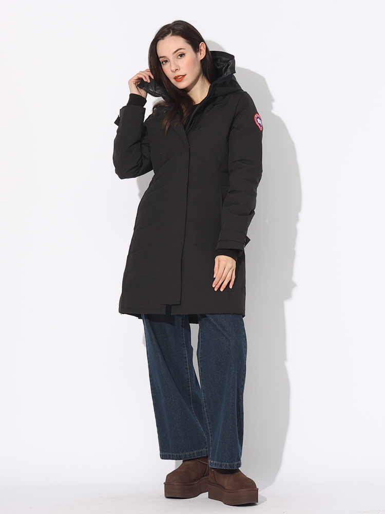 CANADA GOOSE (カナダグース) フード フルジップ ダウンコート Lorette