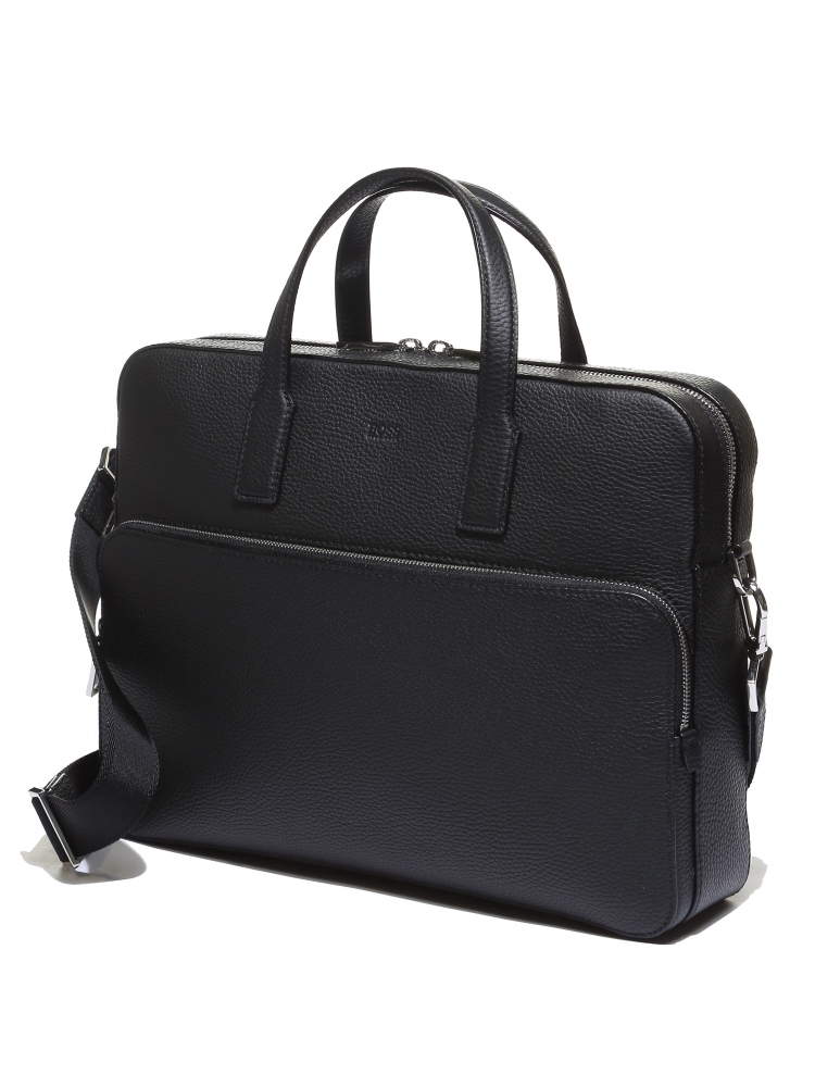 HUGO BOSS (ヒューゴボス) 2WAY レザー トート ショルダー ビジネス