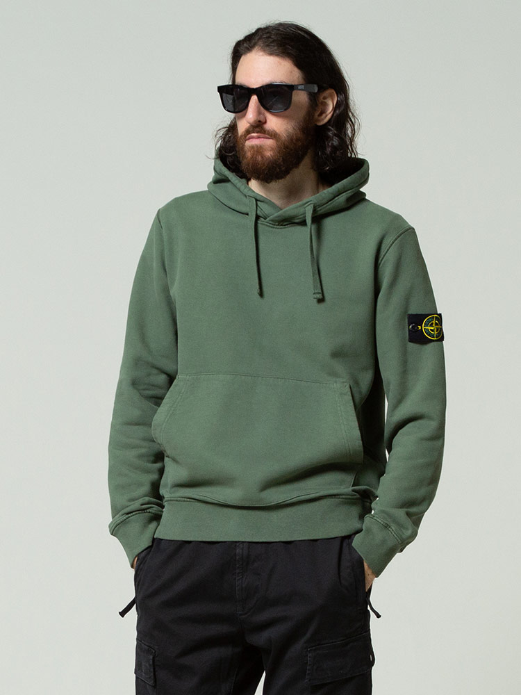 ストーンアイランド STONE ISLAND ロゴ ワッペン プルオーバー