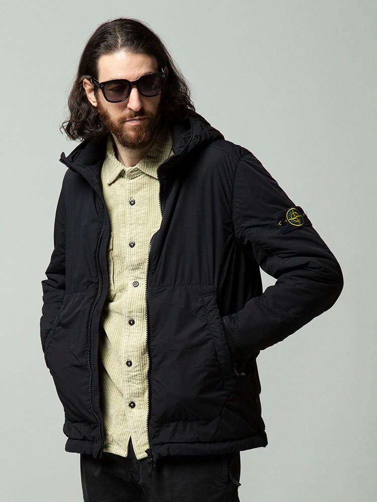 STONE ISLAND (ストーンアイランド) フード フルジップ 中綿
