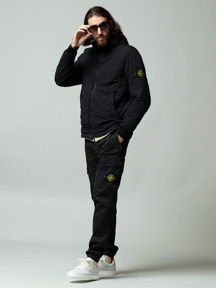 STONE ISLAND (ストーンアイランド) フード フルジップ 中綿