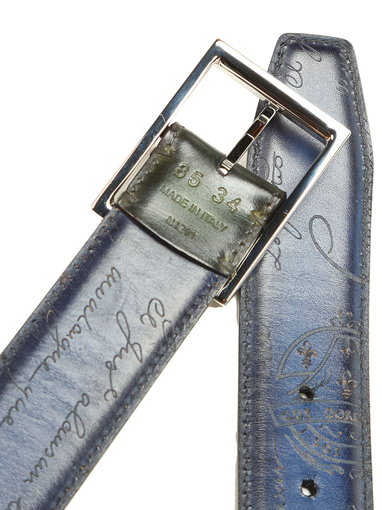 Berluti ベルルッティ メンズ ブランド ヴェネチア レザー ベルト
