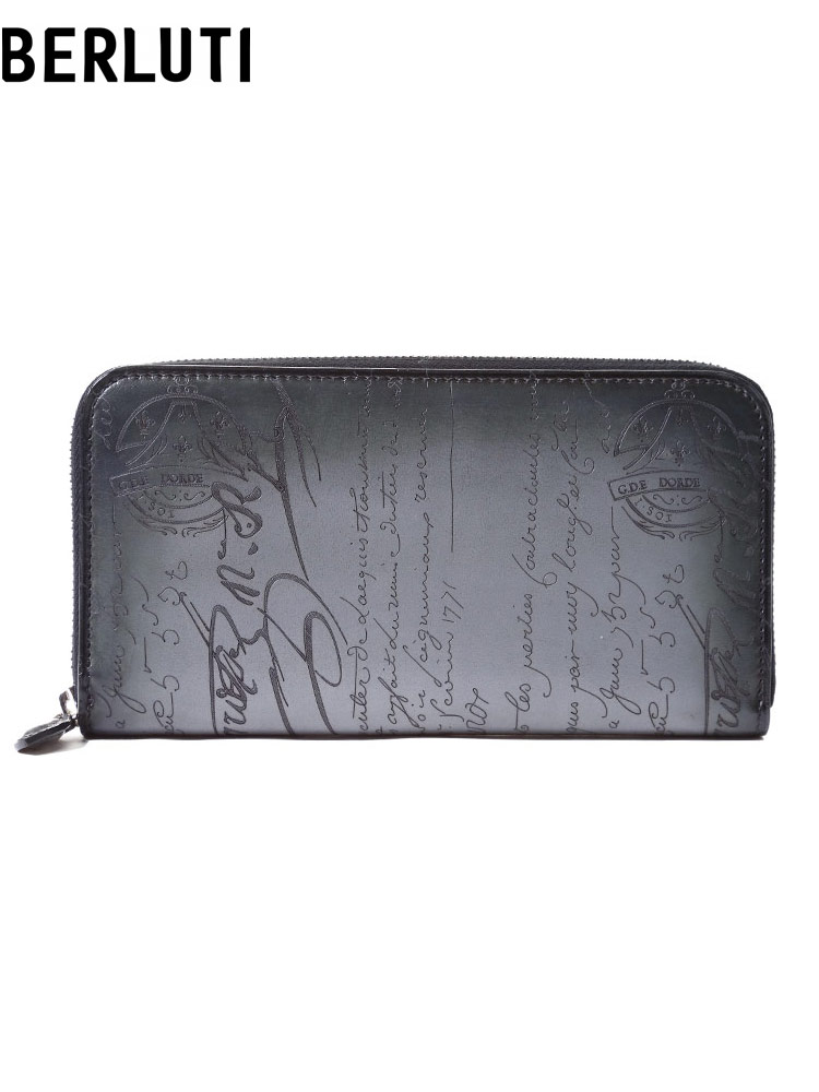 ベルルッティ メンズ 財布 Berluti ブランド 長財布 ラウンドジップ