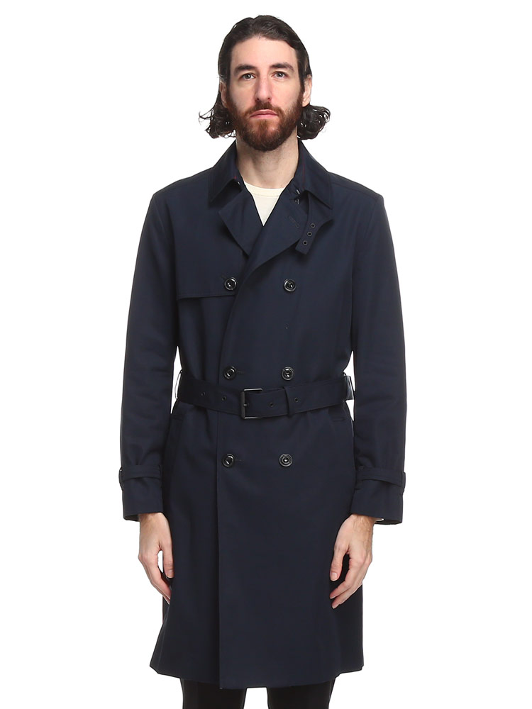HUGO BOSS (ヒューゴボス) ダブル ロング トレンチコート
