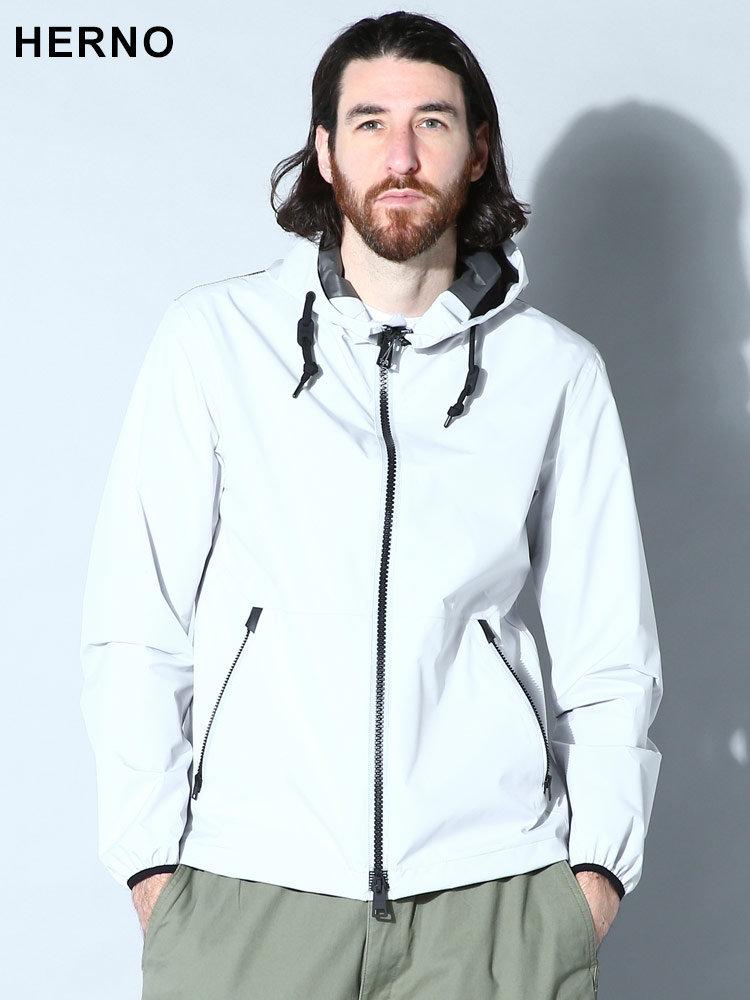 HERNO (ヘルノ) フード フルジップ ジャケット GORE-TEX LAMINAR