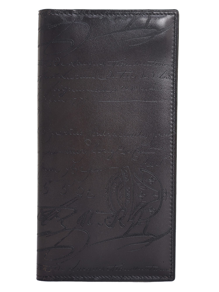 BERLUTI (ベルルッティ) サンタル スクリットレザー ロングウォレット