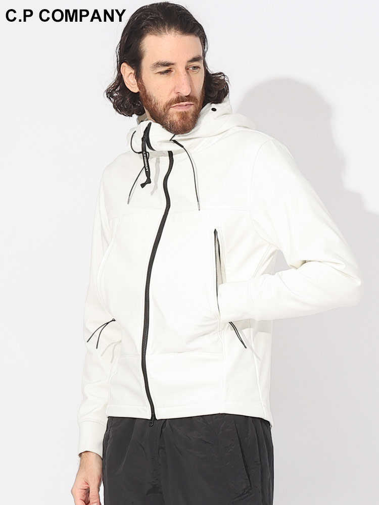 C.P COMPANY (シーピーカンパニー) フード 裏フリース フルジップ