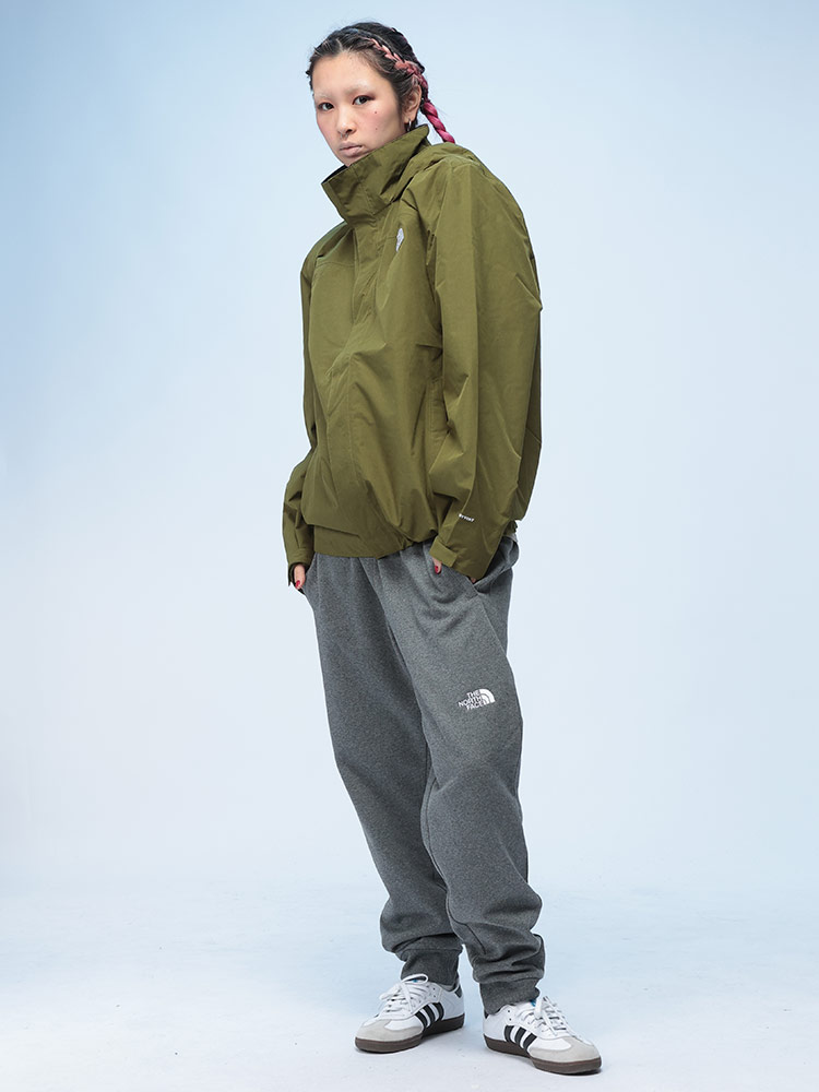 THE NORTH FACE (ザ ノースフェイス) 裏起毛 ロゴ刺繍 スウェット