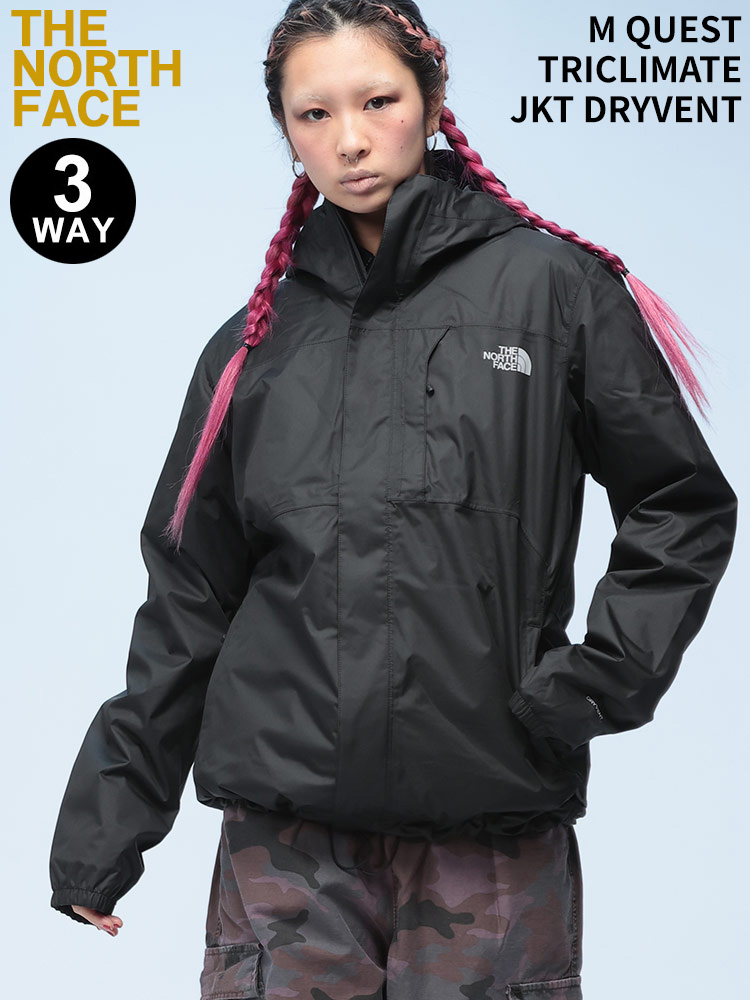 THE NORTH FACE (ザ ノースフェイス) 3WAY フルジップ ジャケット M