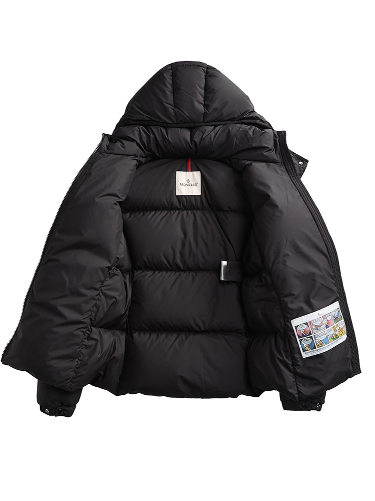 MONCLER (モンクレール) フード着脱可能 フルジップ ショート ダウン