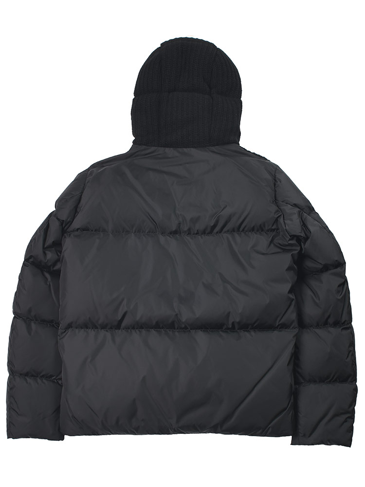 HERNO (ヘルノ) ニット切り替え フード フルジップ ダウンジャケット